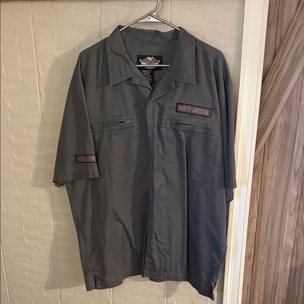 Harley-Davidson Charcoal Short Sleeve Shirt